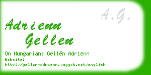 adrienn gellen business card