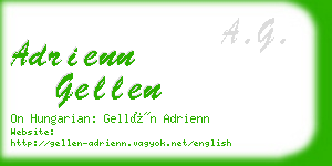adrienn gellen business card